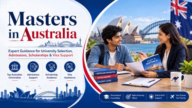 Masters in Australia 2026: Eligibility, Fees, Universities & Admission Guide