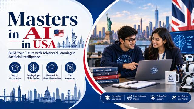 Masters in Artificial Intelligence in USA: Top Universities, Fees & Eligibility 2026