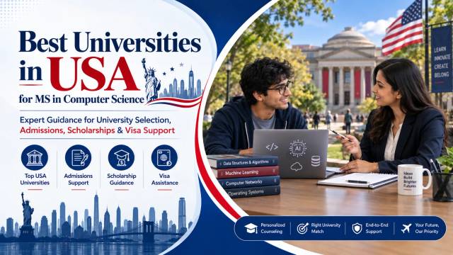 Best Universities in USA for MS in Computer Science: Fees, Eligibility & Career Prospects