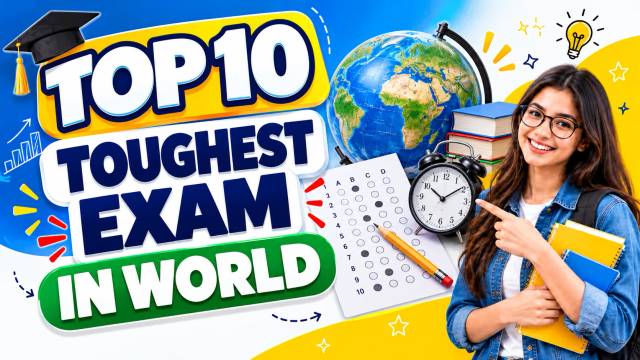 Top 10 Toughest Exam in World in 2026: Rankings, Success Rates & Difficulty