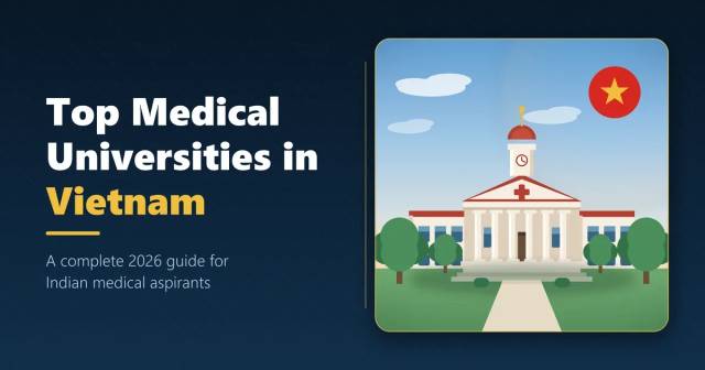 Top Medical Universities in Vietnam for Indian Students 2026 – Fees, Eligibility & NMC Guidelines