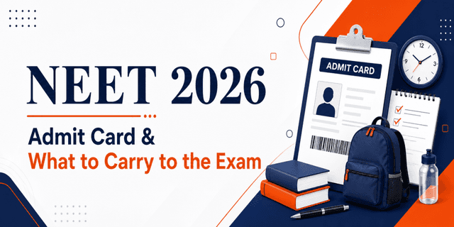 Re-NEET 2026 Admit Card & What to Carry to the Exam