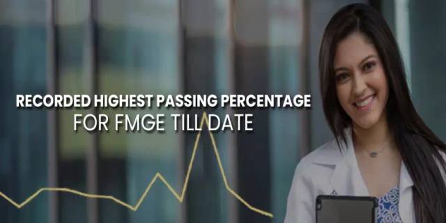 Recorded Highest Passing Percentage For FMGE Till Date