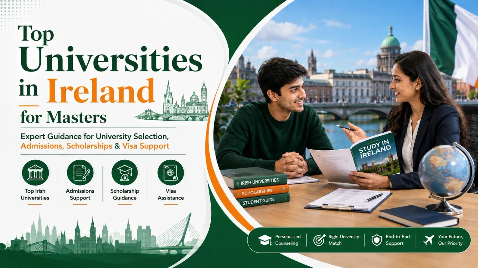 Top Universities in Ireland for Masters: Courses, Fees & Eligibility in 2026