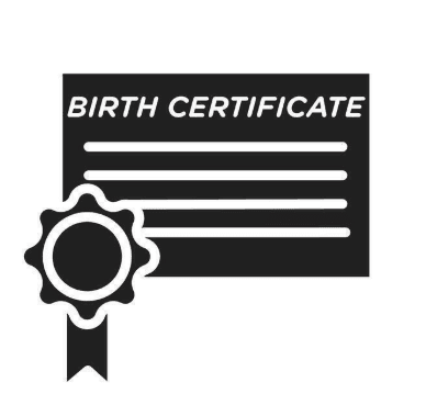 Birth certificate/Age proof Birth certificate/Age proof