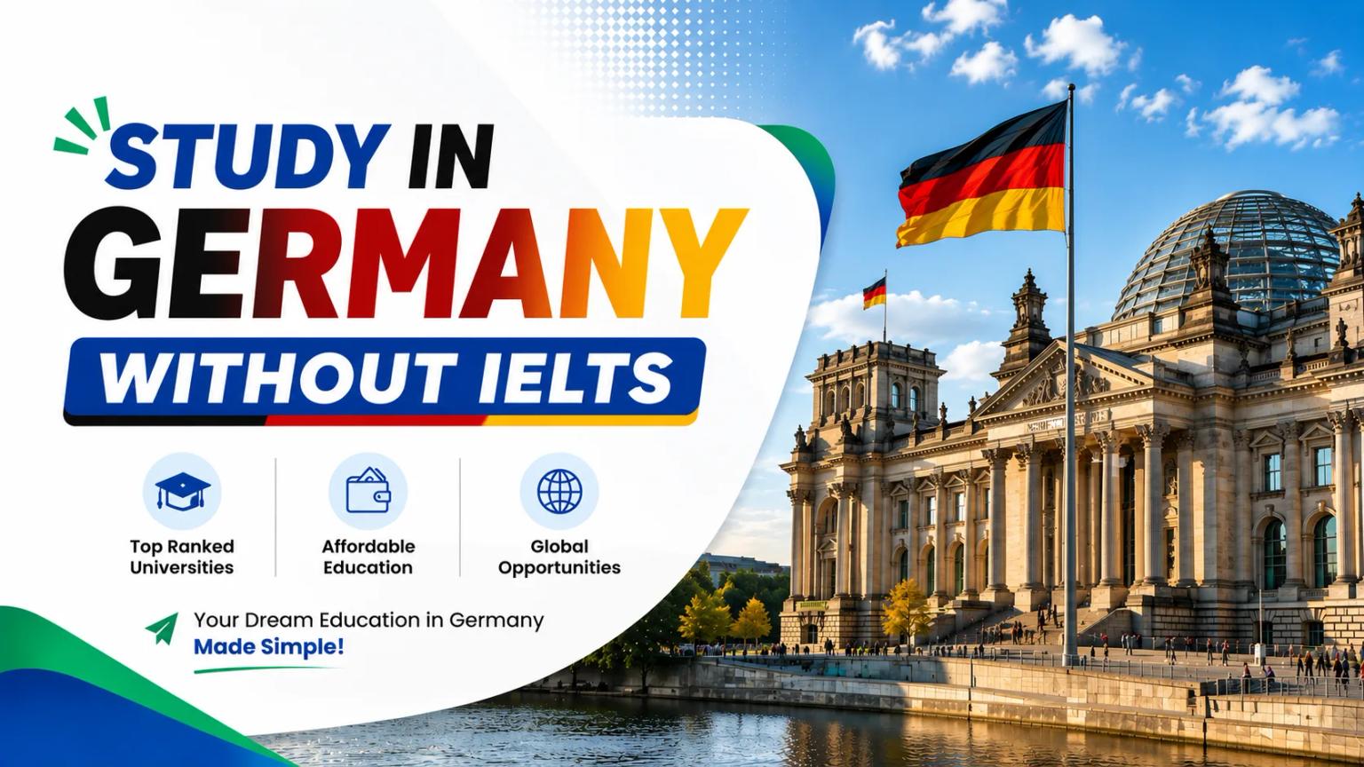Study in Germany Without IELTS: Top Universities, Requirements & Admission Process