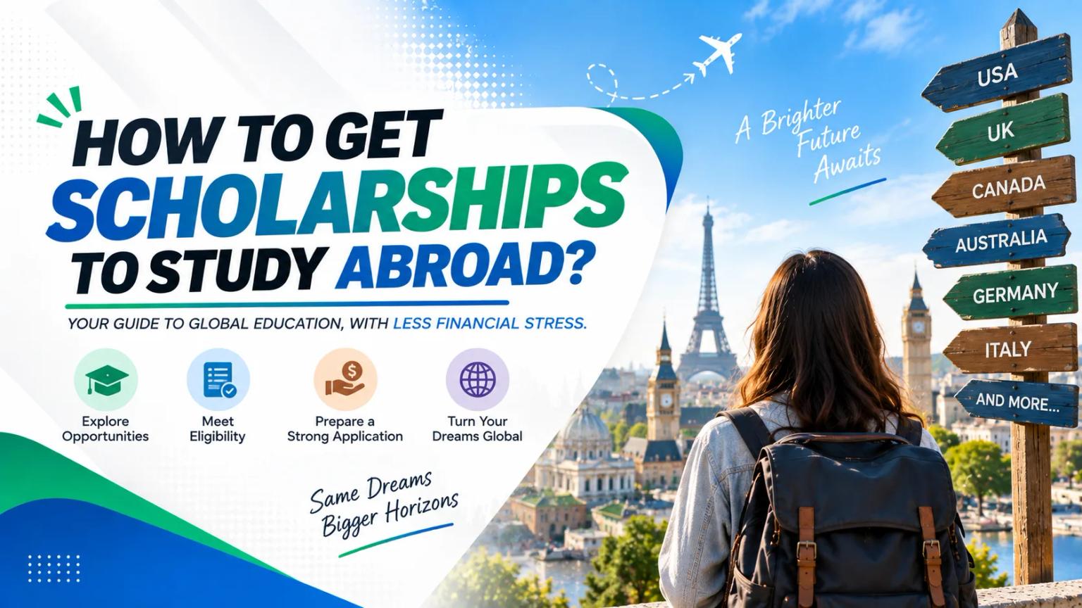 How to Get Scholarship to Study Abroad: Types, Eligibility & Process