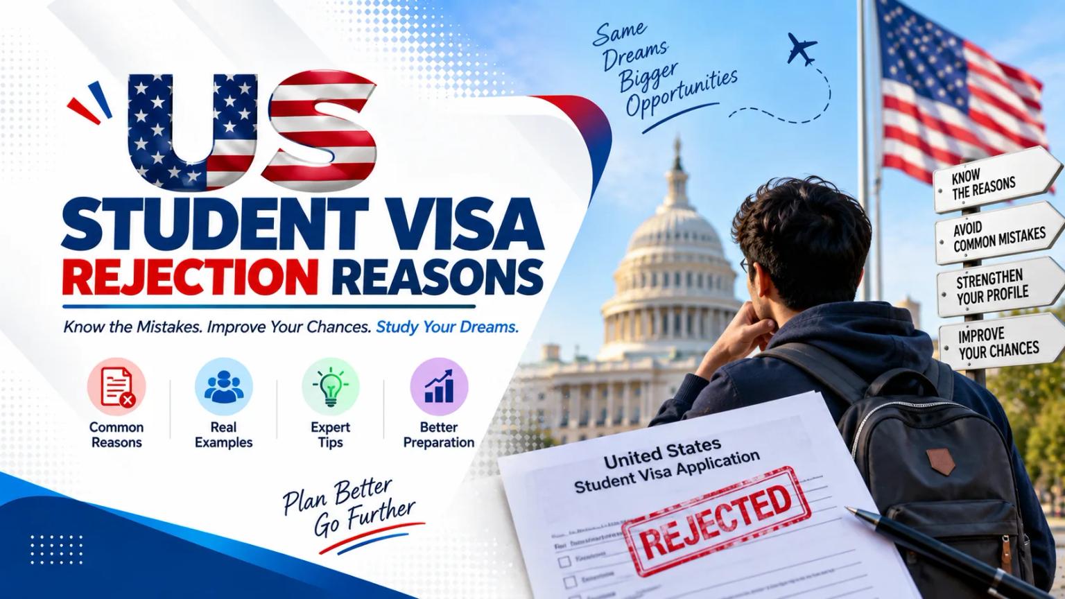 What is the Reason Why the US Embassy Refuse Student Visa