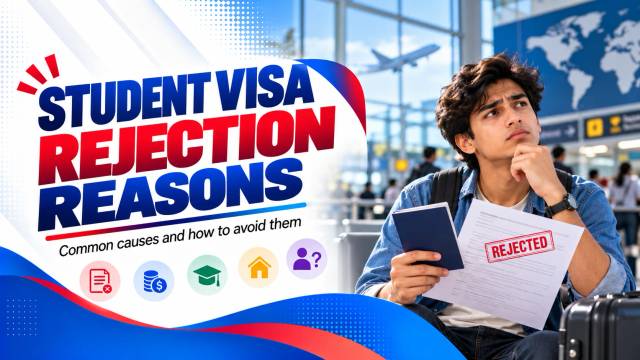 Student Visa Rejection Reasons and How to Avoid Them Student Visa Rejection Reasons and How to Avoid Them