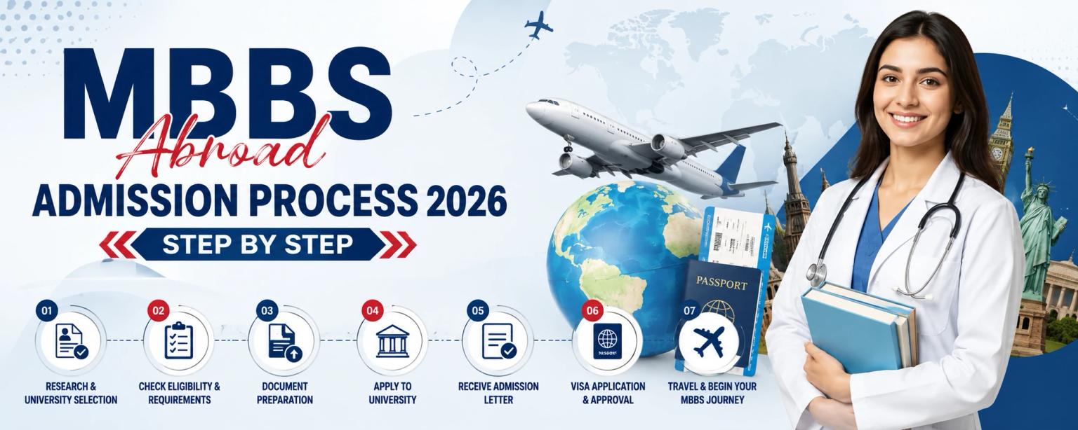 MBBS Abroad Admission Process 2026: Step-by-Step Guide for Indian Students