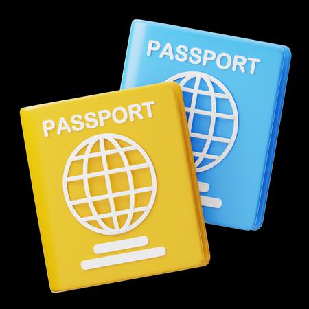 First and last page of Passport First and last page of Passport