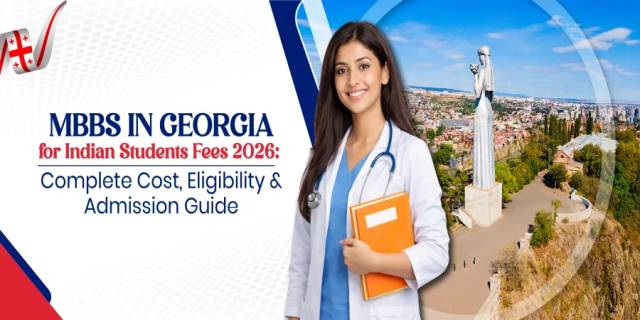MBBS in Georgia for Indian Students Fees in 2026-27: Complete Cost, Eligibility & Admission Guide MBBS in Georgia for Indian Students Fees in 2026-27: Complete Cost, Eligibility & Admission Guide
