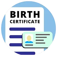 Birth Certificate (in case of a minor student) Birth Certificate (in case of a minor student)