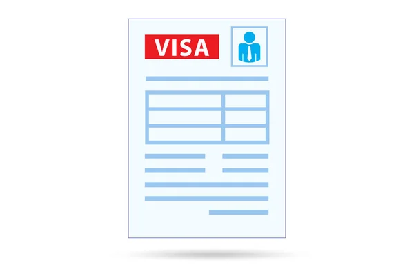 Visa application form