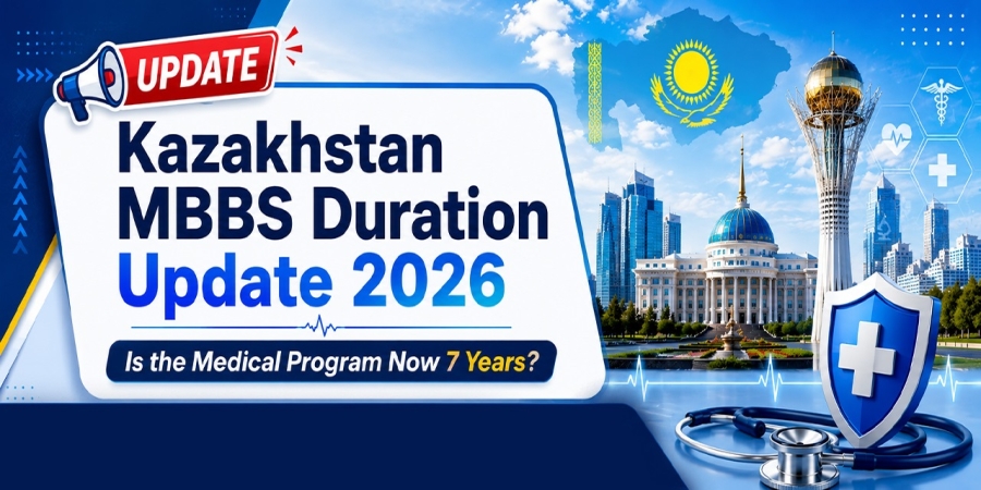 Kazakhstan MBBS Duration Update 2026: Is the Medical Program Now 7 Years?