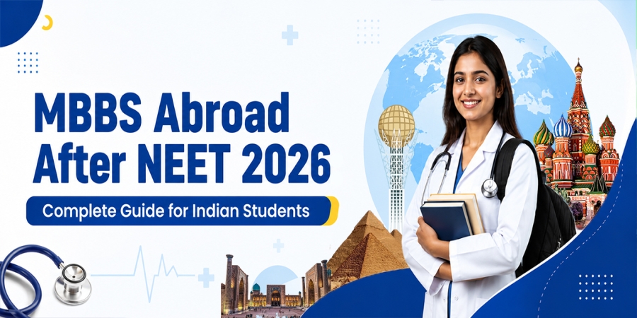 MBBS Abroad After NEET 2026: Complete Guide for Indian Students MBBS Abroad After NEET 2026: Complete Guide for Indian Students