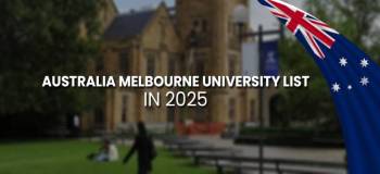 Australia Melbourne University List in 2025